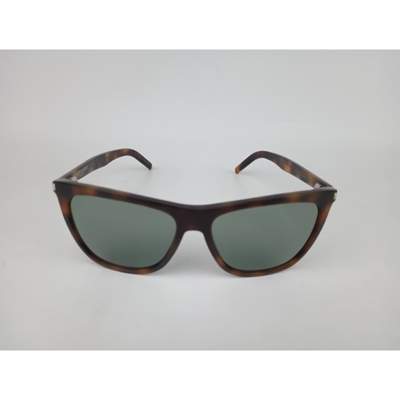 Saint Laurent Women\'s Havana Brown Green Lenses Sunglasses SL526 002 main image 5